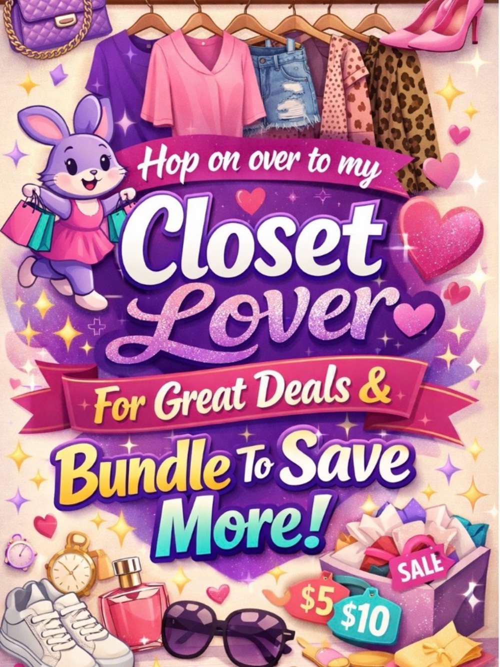 Hoppy Sunday! Huge Sale, Bundle!🌸🛒🛍️